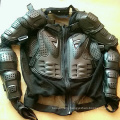 Motorcycle ride anti-crash armor protector chest protector back elbow jacket